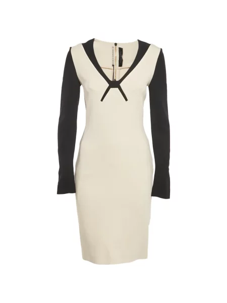 Rochie Roland Mouret cu funde din crep