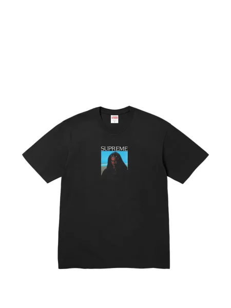 Tricou Supreme cu imagine negru