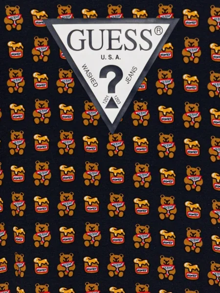 Guess gyerek póló fekete