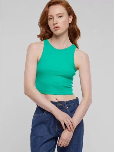 Zkrácený top Uc Ladies zelený