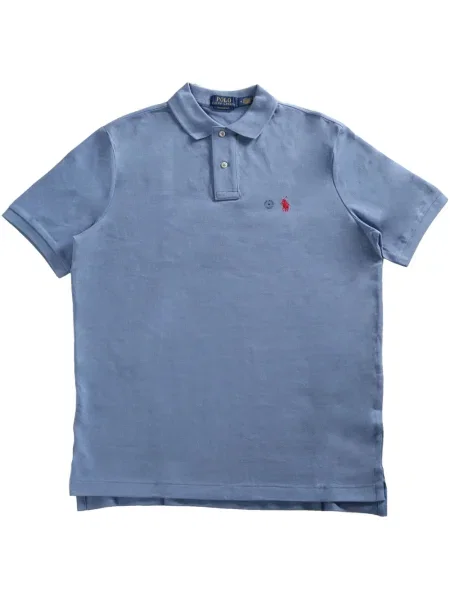 Polo Polo Ralph Lauren în carouri cu imagine albastru