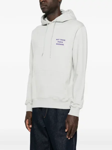 Hoodie Drôle De Monsieur γκρι
