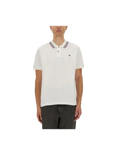 Koszulka polo Vivienne Westwood biała