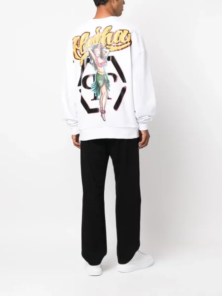 Ilgas džemperis Philipp Plein balta