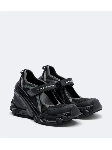 Sneakerși Balenciaga cu pană negru