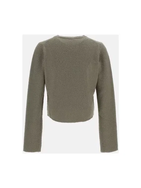 Dzianinowy sweter Rier szary