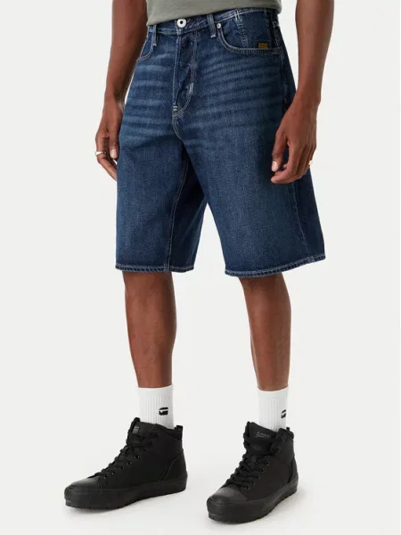 G-Star Raw Džinsiniai šortai Deeggie mėlyna