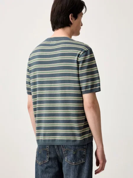Levi's T-shirt swetrowy SS SWEATER zielona