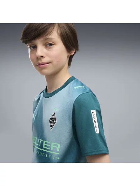 PUMA Młodzieżowa trzecia koszulka Borussia Mönchengladbach Odzież zielony