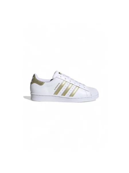 Sneakersy Adidas skórzane klasyczne białe