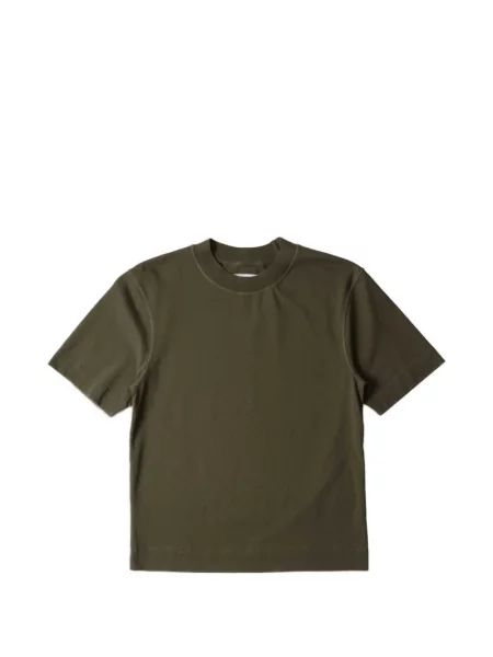Tricou Mhl By Margaret Howell cu decolteu rotund verde