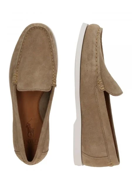 Polo Ralph Lauren Mocasini MERTON bej închis