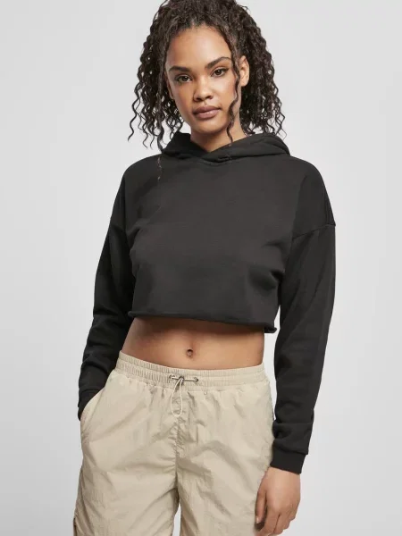 Bluza z kapturem Urban Classics czarna