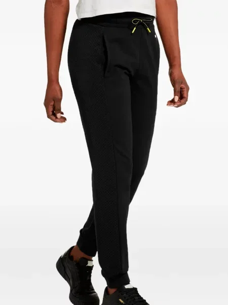 Pantaloni Puma cu imagine alergare negru