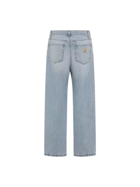 Jeansy Carhartt Wip niebieskie