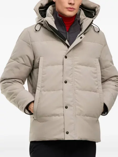 Geacă cu puf Canada Goose cu glugă