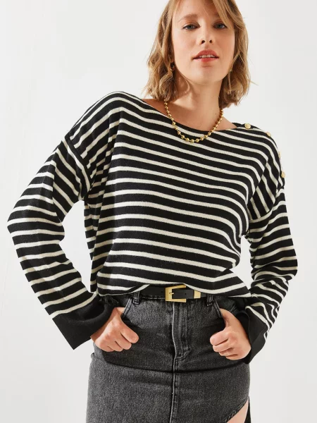 Pulover Bianco Lucci negru