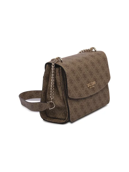 Geanta crossbody Guess alb