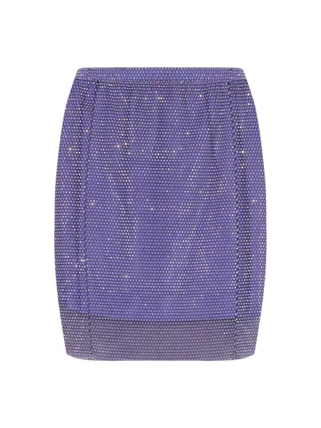 Mały spódnica mini Santa Brands z siateczką z siateczki fioletowa