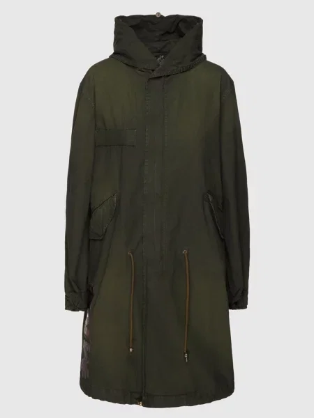 Плащ з принтом на спині Mr&mrs Italy зелений