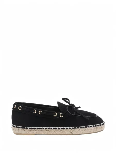 Pantofi loafer Paloma Barcelo din piele de căprioară negru