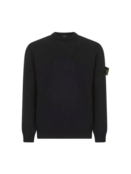 Sweter Stone Island z kamieniami czarny