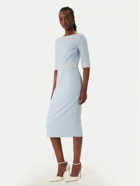 Rinascimento Коктейльна сукня Блакитний синя