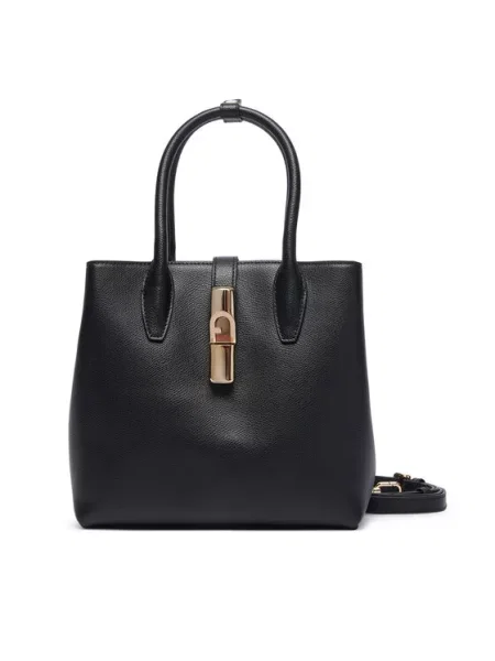 FURLA Τσάντα χειρός GOCCIA' μαύρο