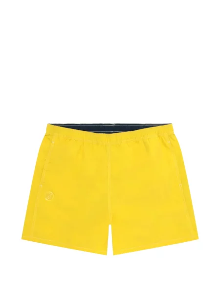 Pantaloni scurți Aape By A Bathing Ape cu imagine galben
