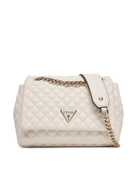 Ročna torba Guess bela