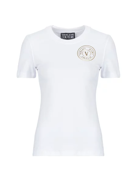 Tričko Versace Jeans Couture biela