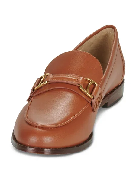 Pantofi loafer Lauren Ralph Lauren din piele maro