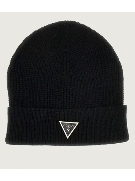 GUESS Sapka BEANIE' fekete