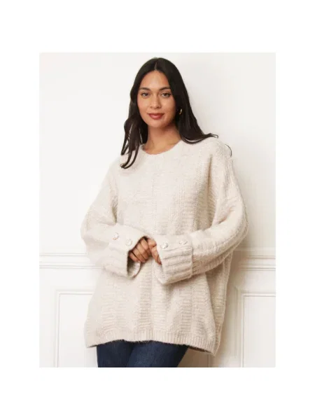 Pulover La Modeuse bej
