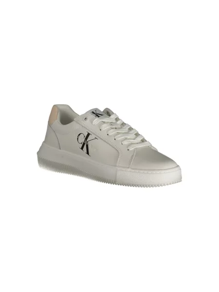 Sneakersy Calvin Klein Jeans chunky białe