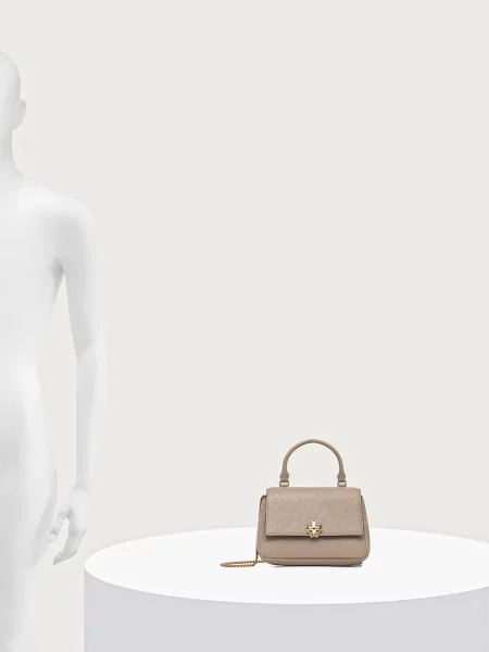 Кожаная сумка через плечо Tory Burch