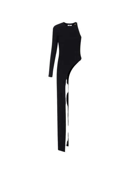 Top Elisabetta Franchi din jerseu negru