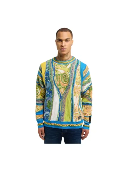 Dzianinowy sweter Carlo Colucci