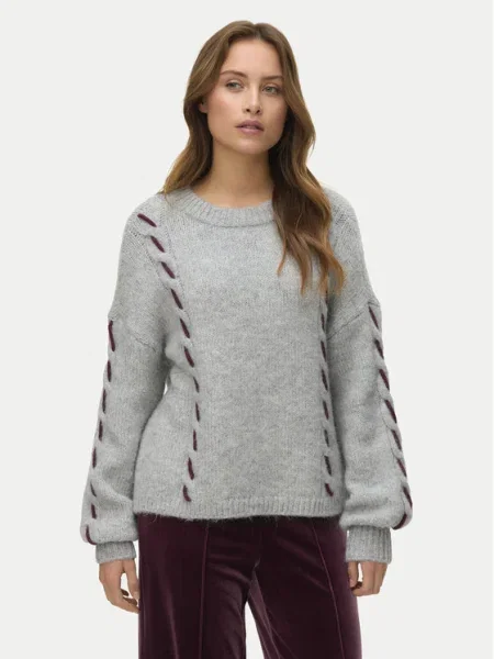 Vero Moda Пуловер Ilina сив