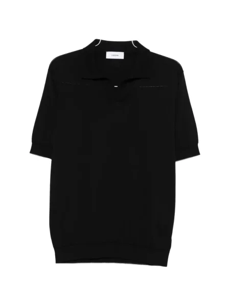 Polo Lardini tricotate negru