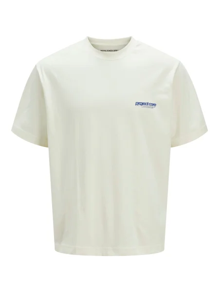 JACK & JONES Tricou JCOUNION / galben deschis albastru