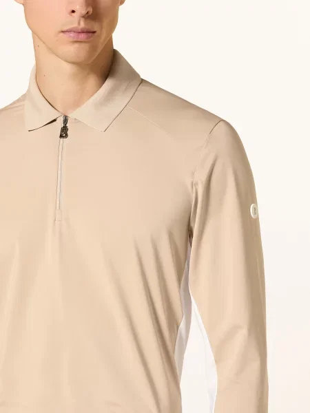 Bogner Funkcyjna Koszulka Polo Fabrio beige biała