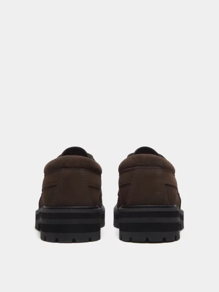 Мокасины Timberland из нубука коричневые
