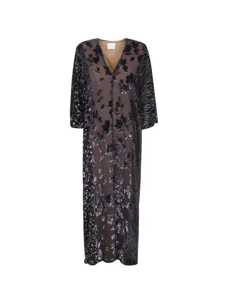Rochie maxi Pierre-louis Mascia negru