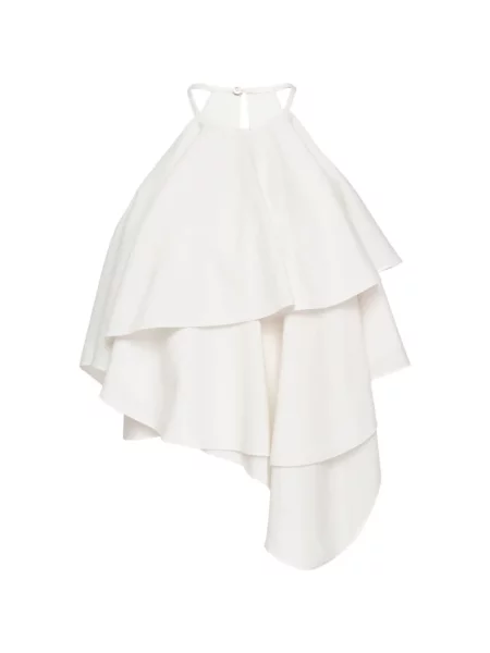 Top Club21 Collection asimetric alb