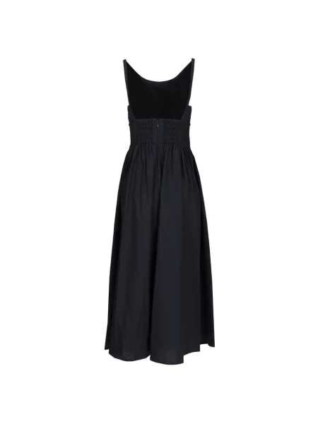 Długa sukienka maxi Emporio Armani niebieska
