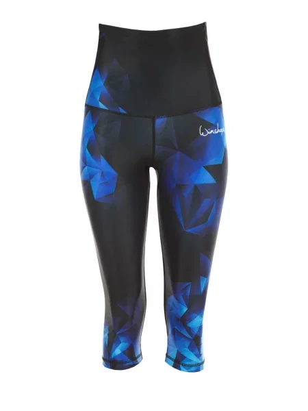 Winshape Športne hlače modra / safir bela