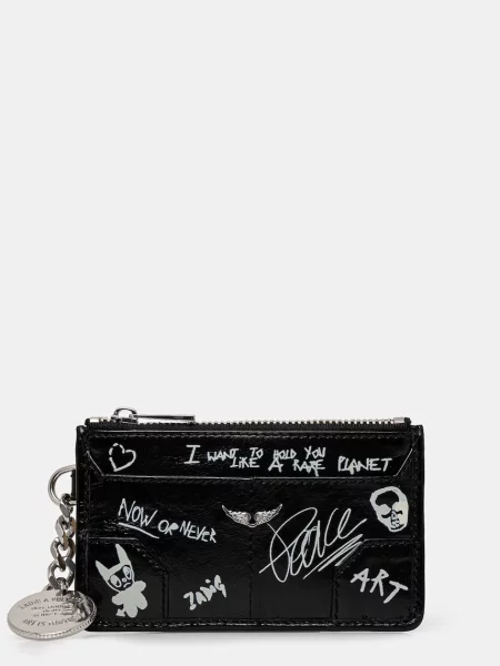 ZADIG&VOLTAIRE portofel femei negru