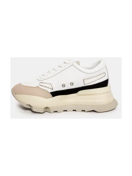 Sneakersy Rucoline skórzane białe
