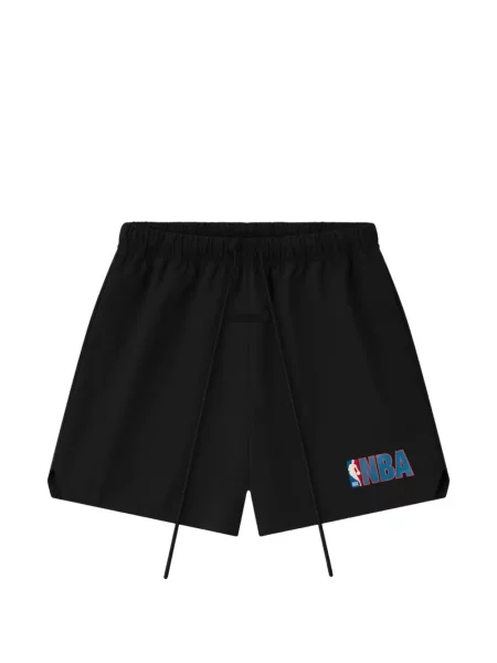 Pantaloni scurți Fear Of God Essentials cu imagine negru